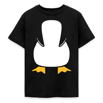 pinguin - Teenager T-Shirt - Schwarz - Vorne - AI Model Teenager Male light (155cm)