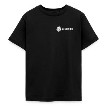 G2 Esports Logo Weiß Klein - Teenager T-Shirt - Schwarz - Vorne - AI Model Teenager Male light (155cm)
