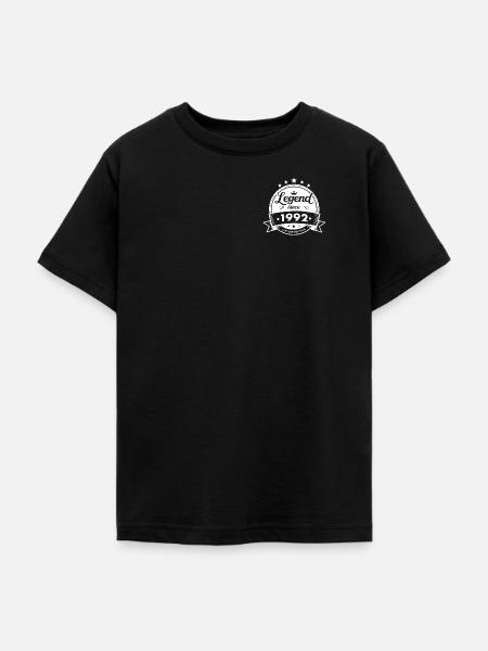 Legend since 1992 - Teenager T-Shirt - Schwarz