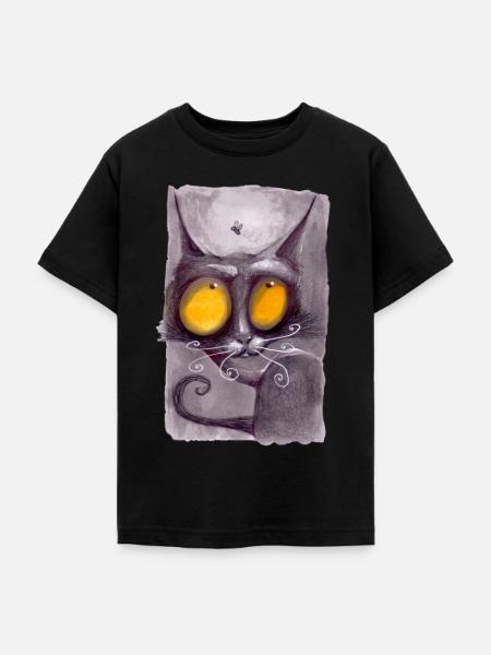 Seriennummer Cat 06 - Teenager T-Shirt - Schwarz