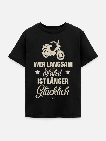 Mofa - Teenager T-Shirt - Schwarz