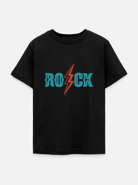Rock Musik - Teenager T-Shirt - Schwarz