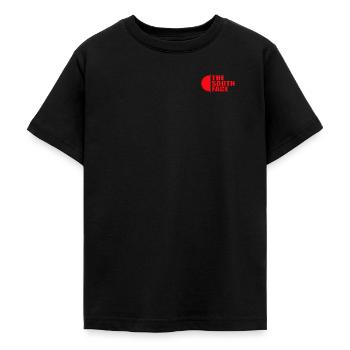 The South Face - Teenager T-Shirt - Schwarz - Vorne - AI Model Teenager Male light (155cm)