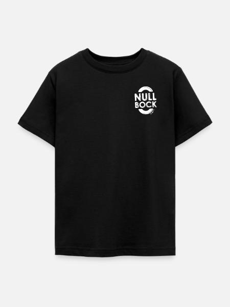 Null Bock (weiss) - Teenager T-Shirt - Schwarz