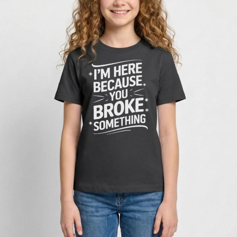 Technischer Support Computerfreak Nerd Teenager T-Shirt