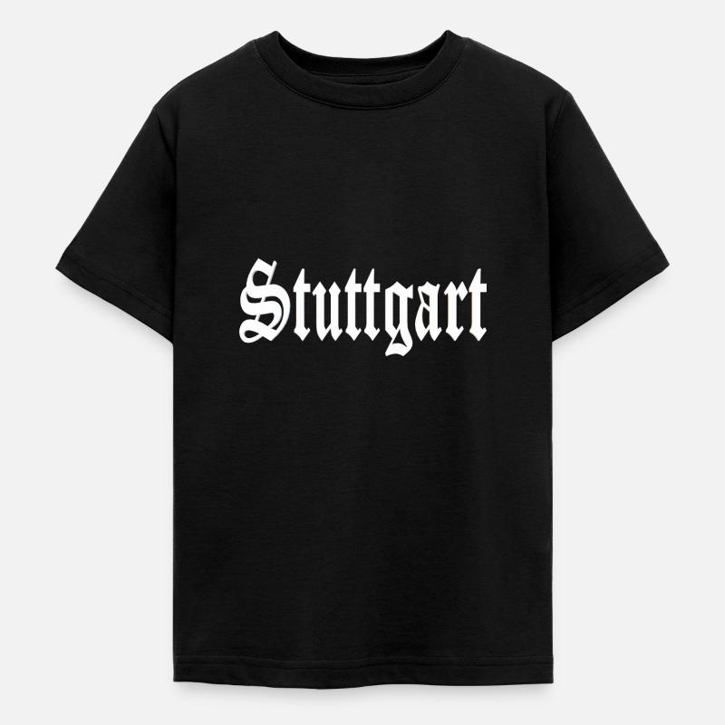 Design di Stoccarda - Maglietta per ragazzi - nero