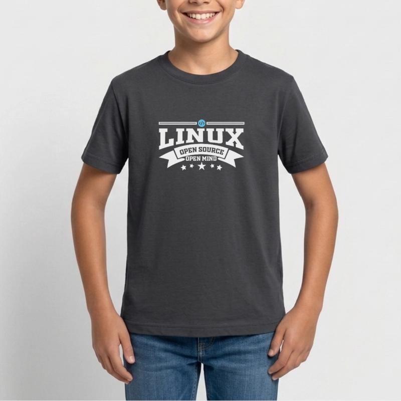 Linux software operating system computer science Teenage T-Shirt