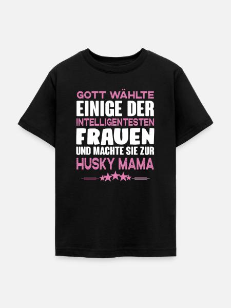 Husky - Siberian Husky - Teenager T-Shirt - Schwarz