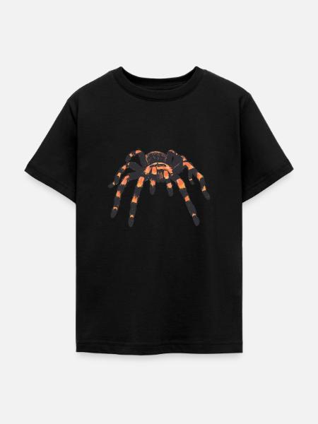 Vogelspinne Spinne Spinnen - Teenager T-Shirt - Schwarz