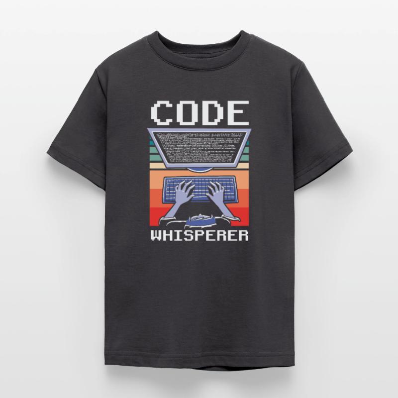 Code Flüsterer Programmierer Coding Coder Teenager T-Shirt