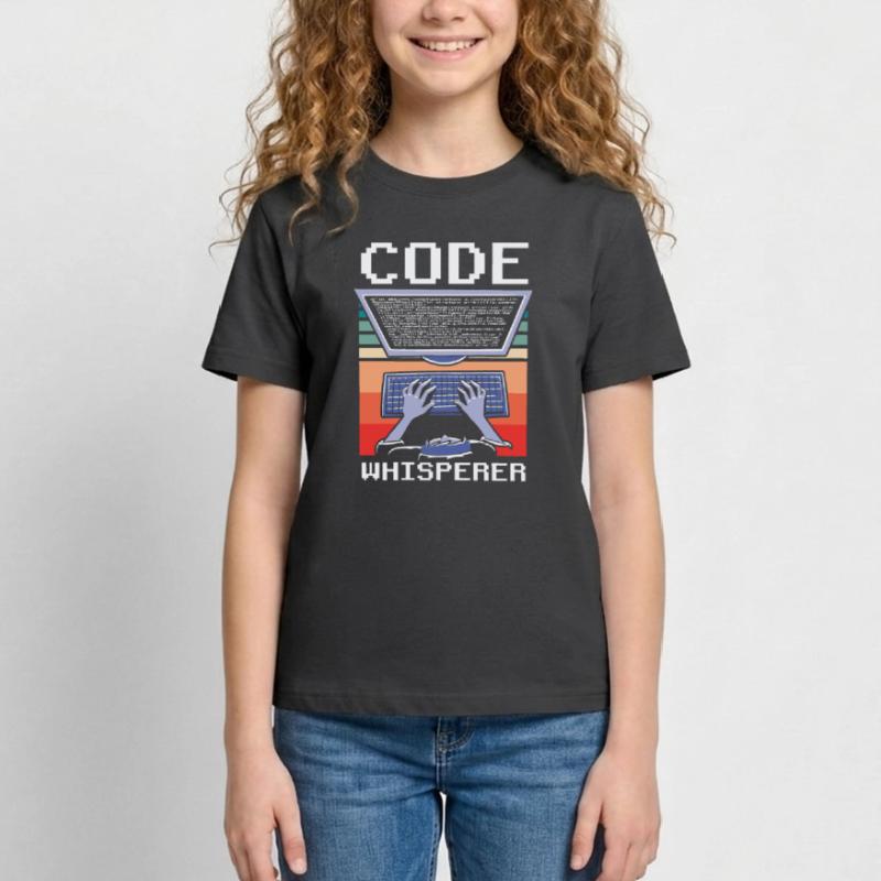 Code Flüsterer Programmierer Coding Coder Teenager T-Shirt