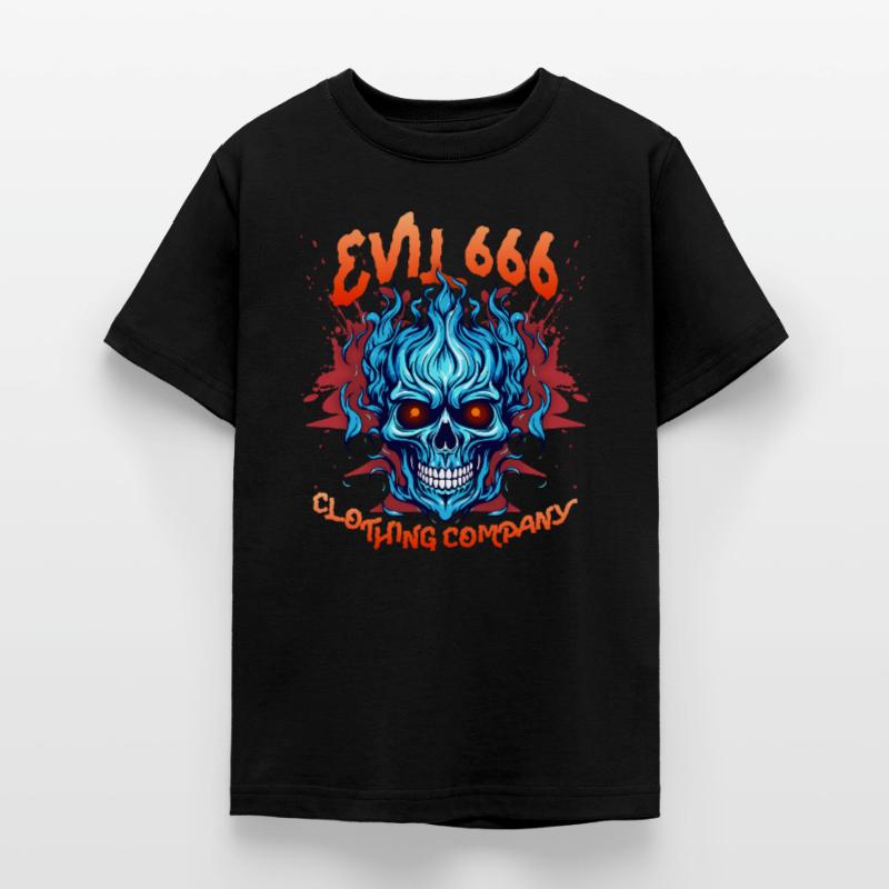 Devil Devil, Evil 666, Comic Devil Satan Saying Teenage T-Shirt
