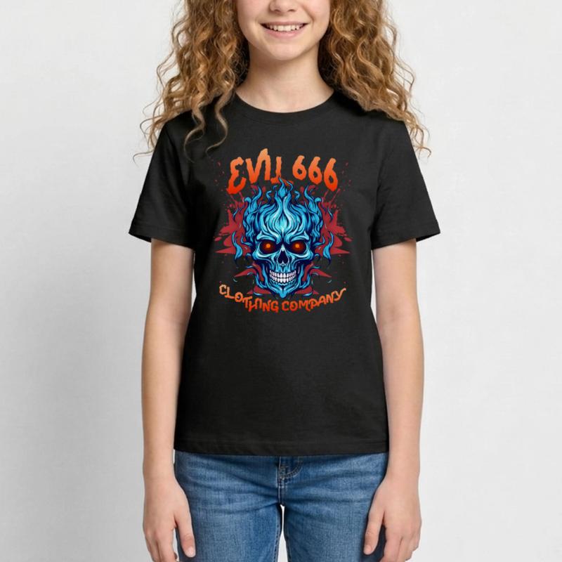 Devil Devil, Evil 666, Comic Devil Satan Saying Teenage T-Shirt