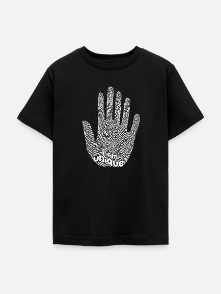 I am unique - Teenager T-Shirt - Schwarz