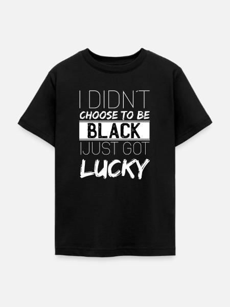 Black Lives Matter BLM - Teenager T-Shirt - Schwarz