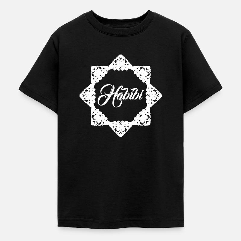Cher Habibi - T-shirt Ado - noir
