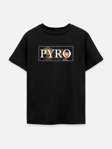 PYRO Feuerwerk Pyrotechniker - Teenager T-Shirt - Schwarz