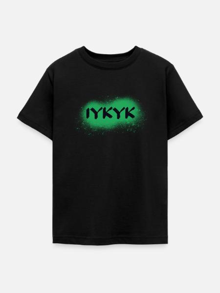 IYKYK - Teenager T-Shirt - Schwarz