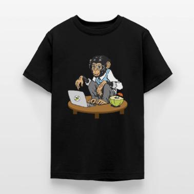 Progammers Monkey Code Monkey Coding Monkeys Koszulka młodzieżowa