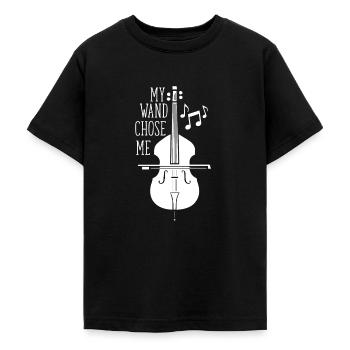 Kontrabass - Teenager T-Shirt - Schwarz - Vorne - AI Model Teenager Male light (155cm)