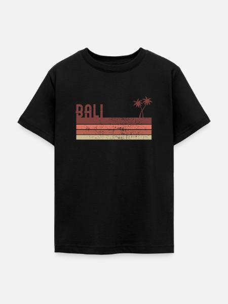 Bali - Teenager T-Shirt - Schwarz