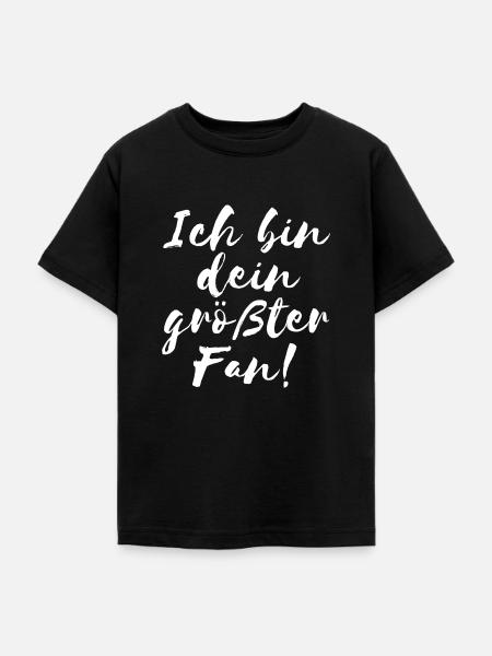 Fan Shirt - Teenager T-Shirt - Schwarz