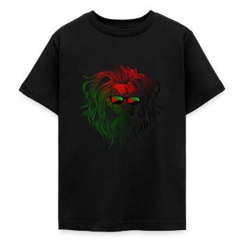 Martinique - T-shirt Ado - noir - Devant - AI Model Teenager Male light (155cm)