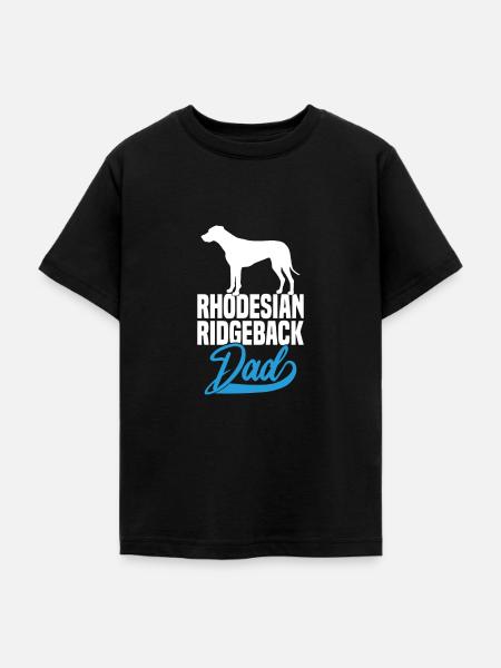 Rhodesian Ridgeback Dad - Teenager T-Shirt - Schwarz