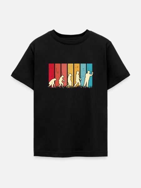 Dart Evolution Darter Dartpfeile - Teenager T-Shirt - Schwarz