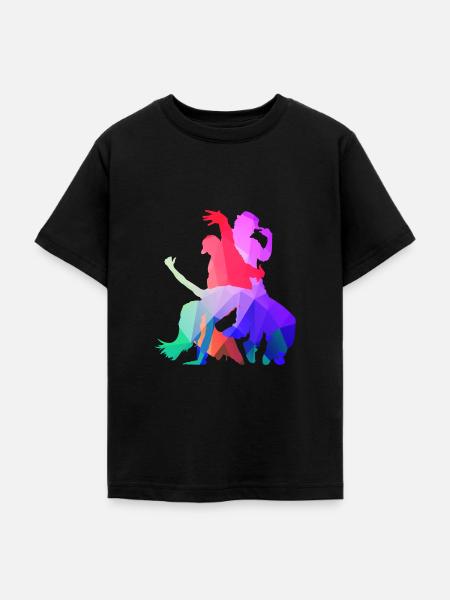 Hip Hop Dance - Teenager T-Shirt - Schwarz