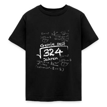 Lustiges Mathematik Geschenk zum 18. Geburtstag - Teenager T-Shirt - Schwarz - Vorne - AI Model Teenager Male light (155cm)