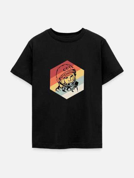 Space Astronaut - Teenager T-Shirt - Schwarz