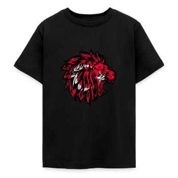 Türkei Löwe Türkisch Türke Türken Löwenkopf - Teenager T-Shirt - Schwarz - Vorne - AI Model Teenager Male light (155cm)