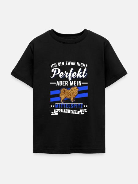 Mittelspitz Besitzer - Teenager T-Shirt - Schwarz