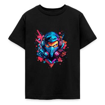 Gamer Gaming Games - Teenager T-Shirt - Schwarz - Vorne - AI Model Teenager Male light (155cm)