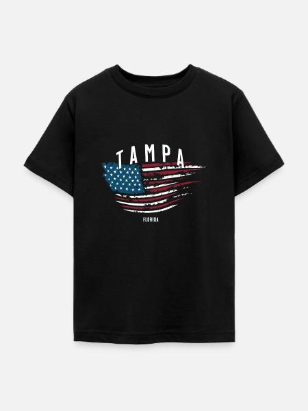Tampa - Teenager T-Shirt - Schwarz