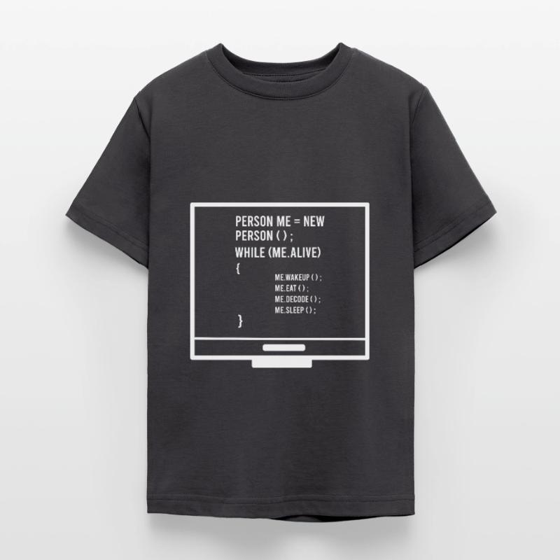 Codierung Programmierung Computerprogrammierer Teenager T-Shirt