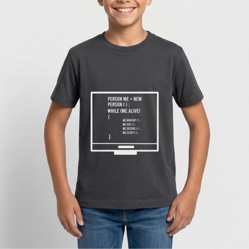 Codierung Programmierung Computerprogrammierer Teenager T-Shirt