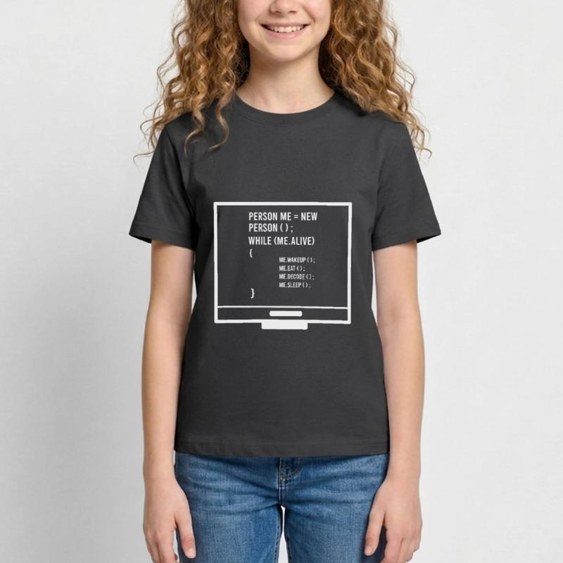 Codierung Programmierung Computerprogrammierer Teenager T-Shirt
