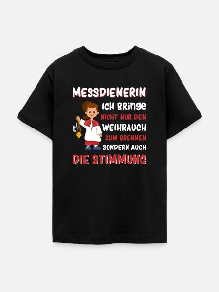 Messdiener Ministrant - Teenager T-Shirt - Schwarz