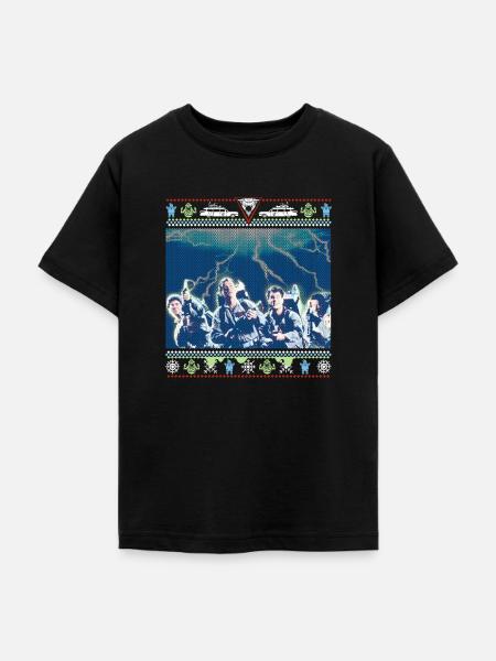 Ghostbusters Hauptcharaktere Weihnachtspulli - Teenager T-Shirt - Schwarz