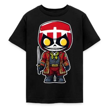 Niedliche Horror Gothik Voodoo Puppe - Teenager T-Shirt - Schwarz - Vorne - AI Model Teenager Male light (155cm)