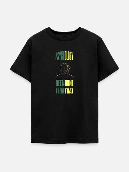 Psychologie - Teenager T-Shirt - Schwarz