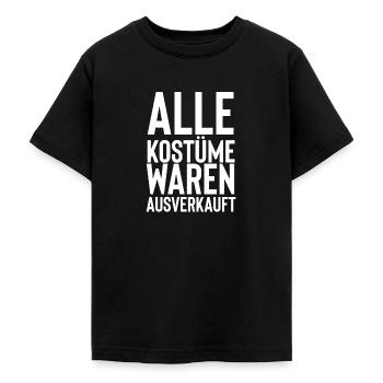 Fasching - Teenager T-Shirt - Schwarz - Vorne - AI Model Teenager Male light (155cm)