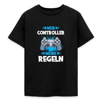 Zocken - Teenager T-Shirt - Schwarz - Vorne - AI Model Teenager Male light (155cm)