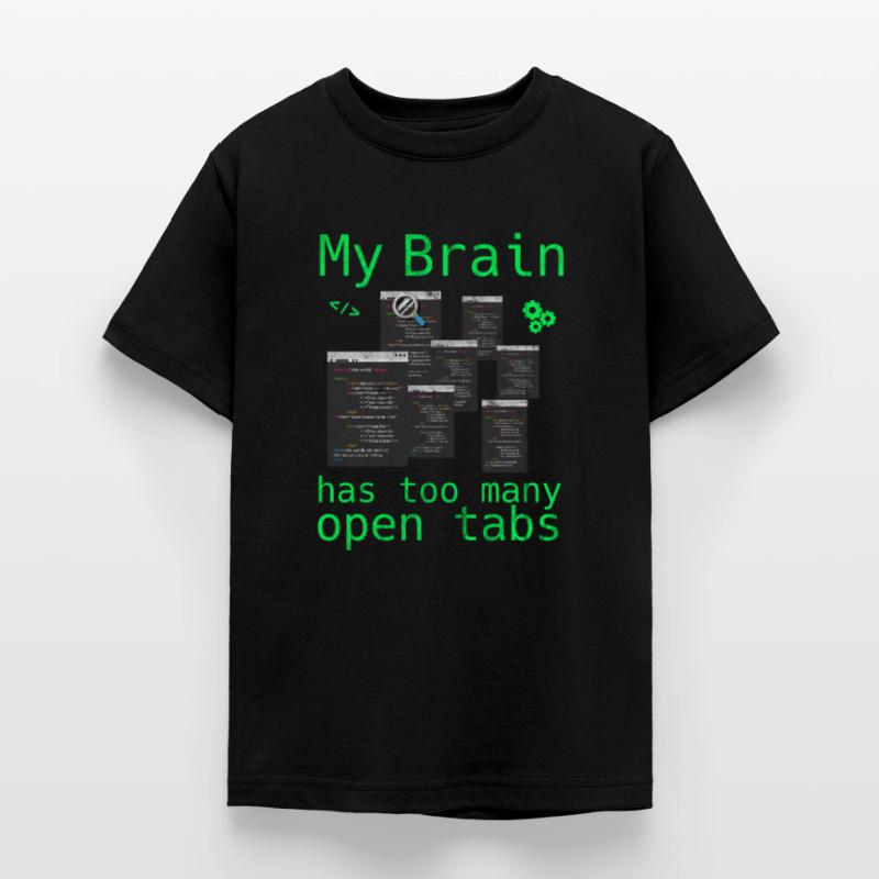 Computer Science Hacker Programmer Binary Pc Computer Teenage T-Shirt