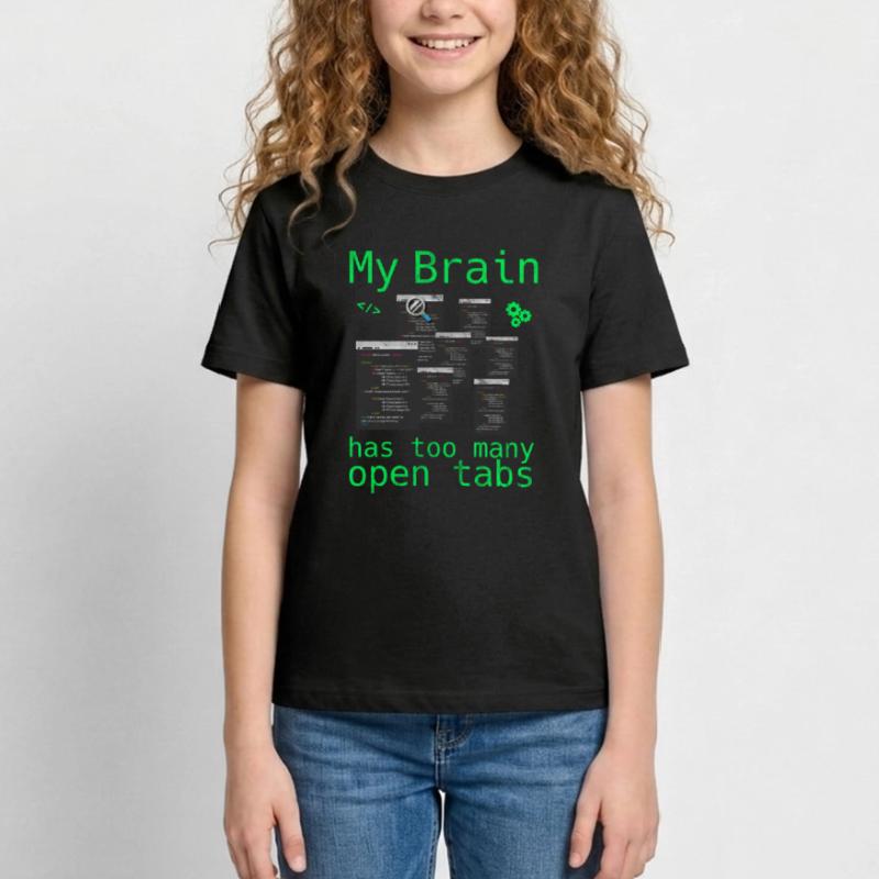 Computer Science Hacker Programmer Binary Pc Computer Teenage T-Shirt