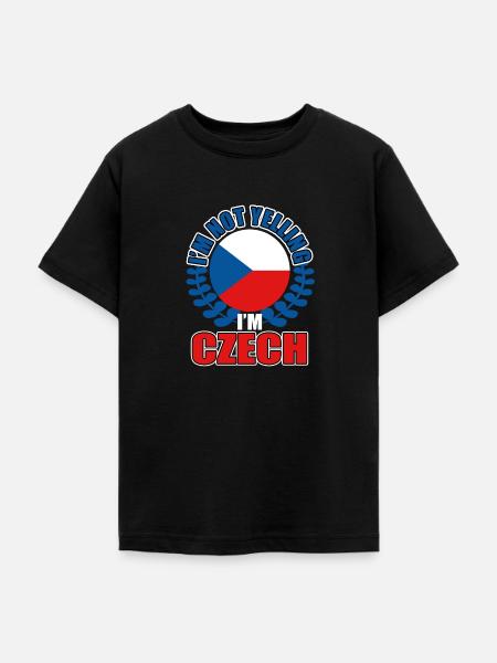 Tschechien - Teenager T-Shirt - Schwarz