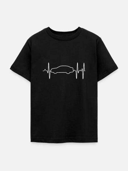 Auto - Teenager T-Shirt - Schwarz