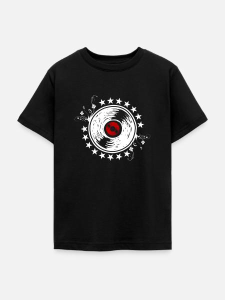 Musik CD - Teenager T-Shirt - Schwarz